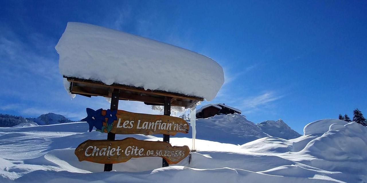 Gite Les Lanfiannes Thorens-Glières Eksteriør billede